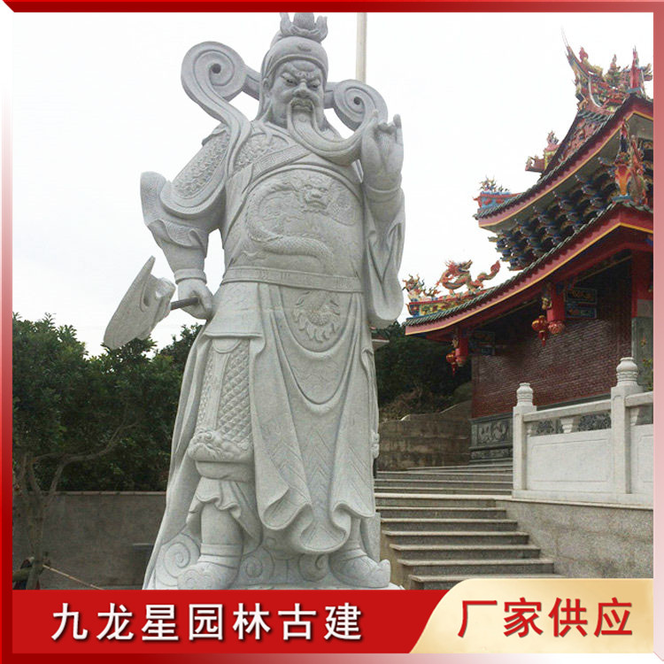 石雕關(guān)公佛像圖片